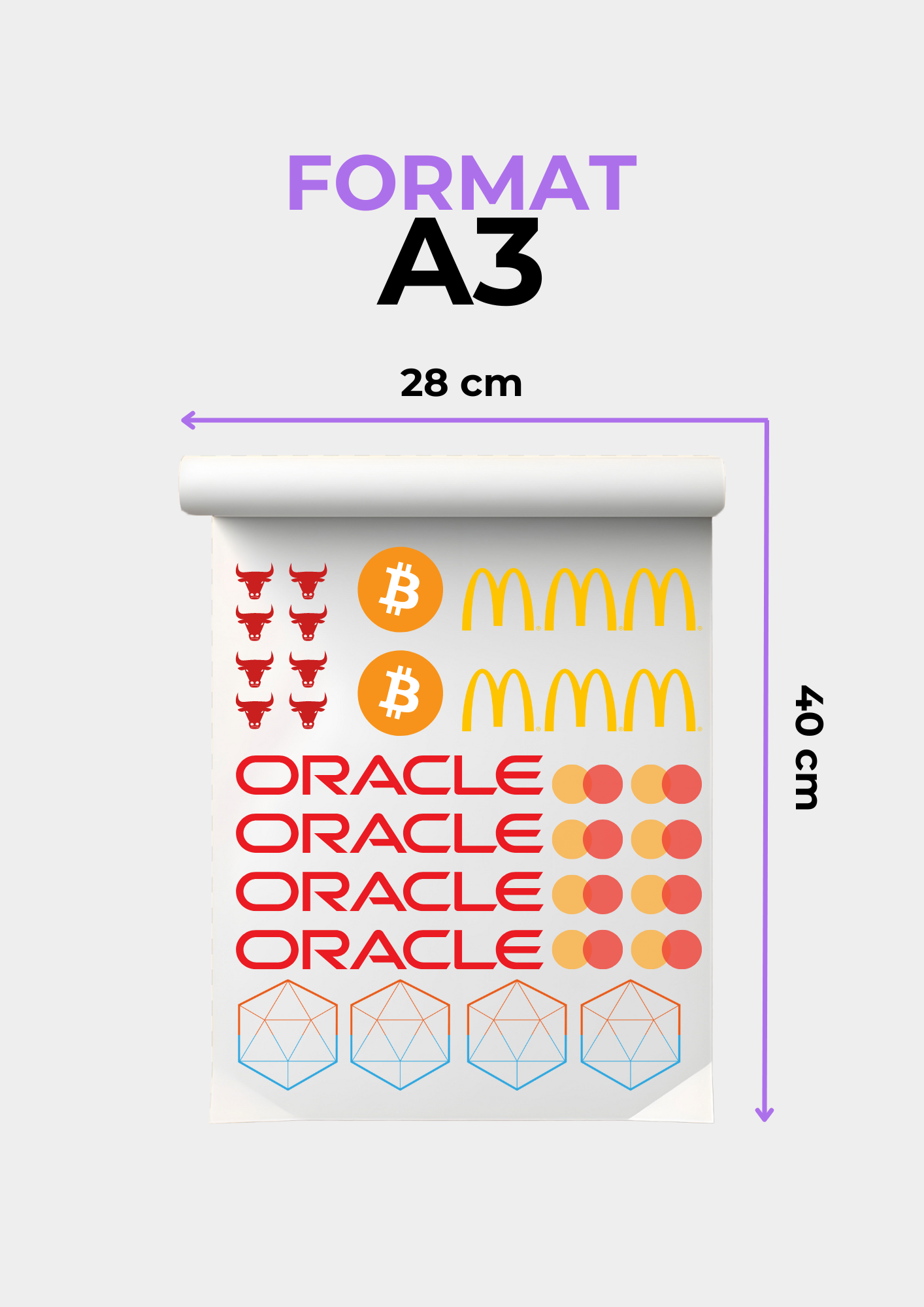 Transfert DTF - Format A3